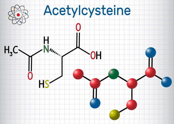 chemical structure of N-Acetyl-L-Cysteine chemical structure of N-Acetyl-L-Cysteine
